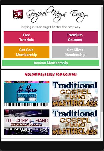 Piano Lessons Free App: Gospel Piano Lessons screenshot 8