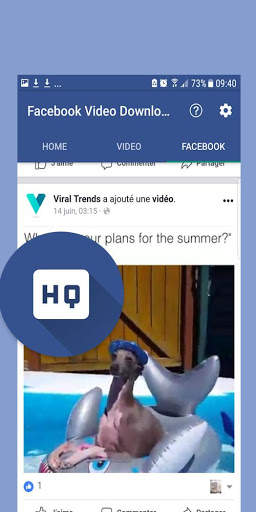 HD Video Downloader for fb - Speed screenshot 2
