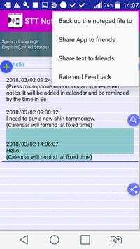 Speech to Text Notes screenshot 4
