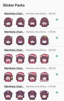 Menhera chan Stickers screenshot 3