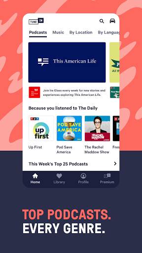 TuneIn Pro: Live Sports, News, Music & Podcasts screenshot 4