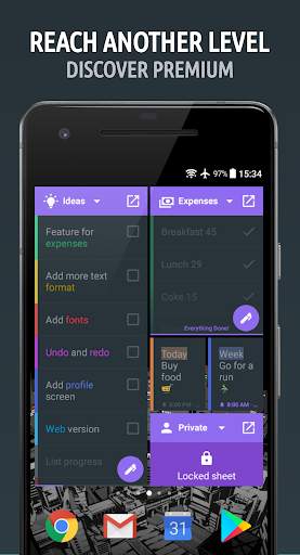 Saving Notes - Notepad 7 تصوير الشاشة