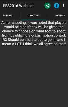 PES 2016 News and Wish List screenshot 2