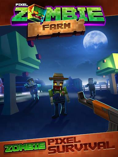 Zombie pixel farm survival screenshot 2