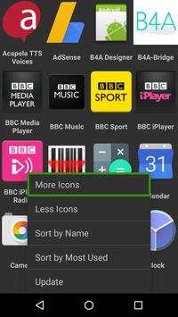 Big Icon Launcher screenshot 2