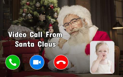 Simulated Video Call from Sant screenshot 3