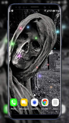 Skull Live Wallpaper screenshot 2