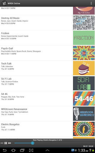 WREK Online screenshot 3