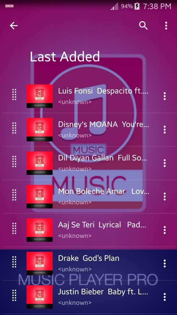 Music Player Pro - EQ, Themes, Skins HQ 2018 screenshot 3