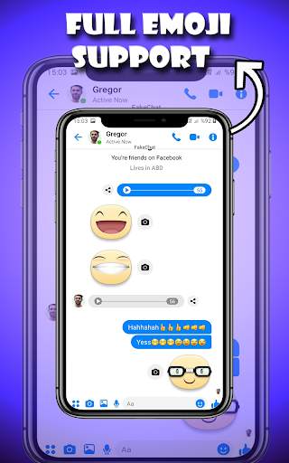 Fake Messenger Chat - Prank screenshot 12