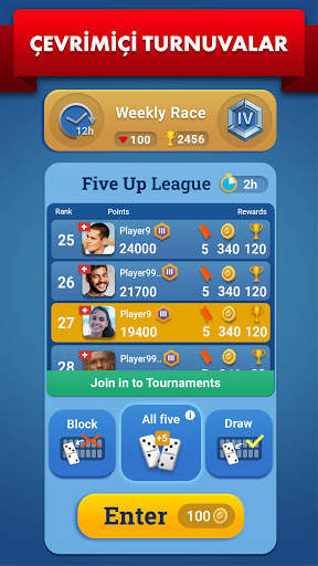 Dominoes – Tüm En İyi Beş Domi screenshot 5
