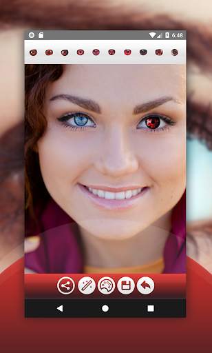 Sharingan Eyes Photo Editor screenshot 1
