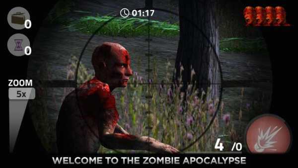 Zombie Shooter Пистолет убийца screenshot 3