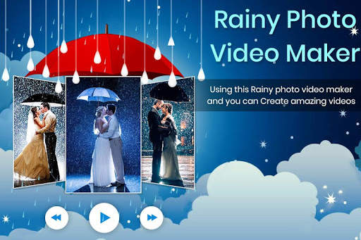 Rainy Photo Video Movie Maker screenshot 6