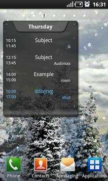 TimeTable Lite screenshot 4