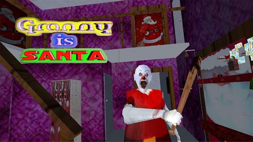 Scary  Horror santa Granny screenshot 2