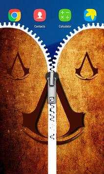 Assassin's Zip Screen Lock screenshot 5