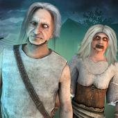 Scary Granny and Grandpa House icon