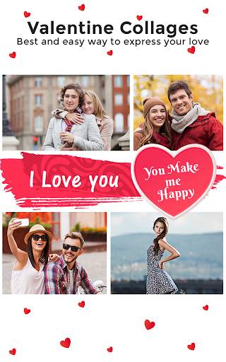 Love Collage : Photo Editor ,  screenshot 1