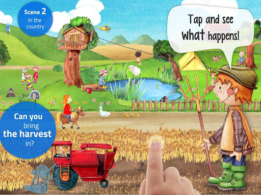 Toddler's App: Farm Animals स्क्रीनशॉट 13