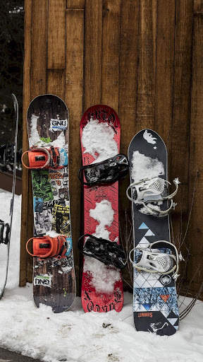 Magic Touch: Snowboard HD Live Wallpaper screenshot 1