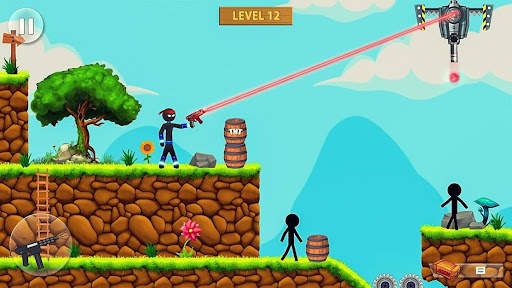 Stick Man: Shooting Game screenshot 2