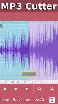 MP3 Cutter and Joiner editor screenshot 1