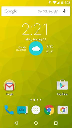 Chronus: Sthul Weather Icons स्क्रीनशॉट 1