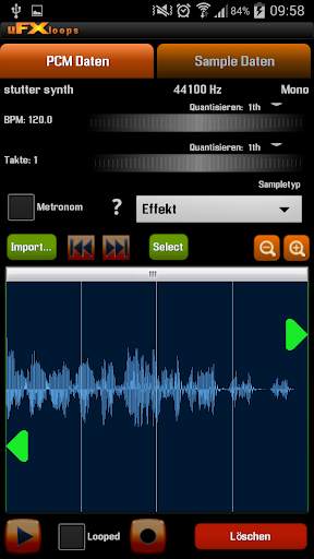 uFXloops Musik Studio screenshot 5
