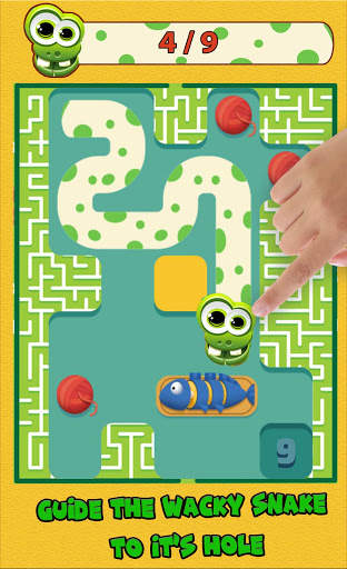 Wacky Snake Maze Game 2021: Worm Free Game Zone screenshot 1