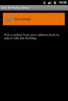 Edit Birthday screenshot 3