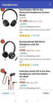 Online Shopping Headphones at Amazon screenshot 7
