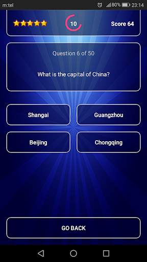 World Capitals Quiz screenshot 3