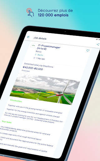 Stepstone: offres d’emploi screenshot 13