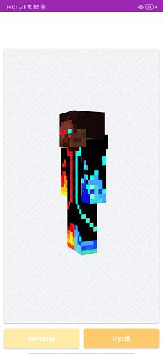 Herobrine Skins for Minecraft screenshot 3
