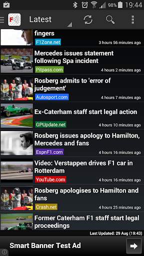 Freader1 - Formula Racing News screenshot 2