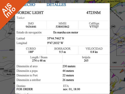 AIS Flytomap GPS cartas náuticas y de pesca screenshot 12