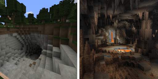 Cave Mod for Minecraft screenshot 1