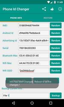 Device Id IMEI Changer Xposed screenshot 2