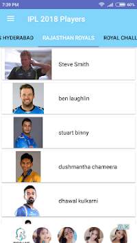 IPL 2018 Auction Player List screenshot 3