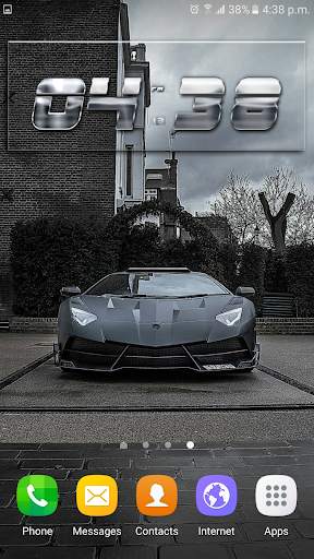 Cars Clock Wallpaper HD screenshot 10