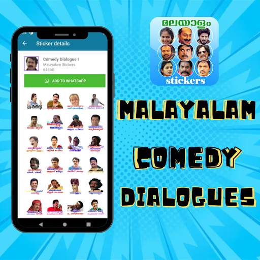 Malayalam WAStickers for Chat screenshot 4