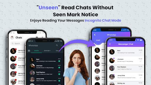 Unseen Hidden Chat screenshot 1