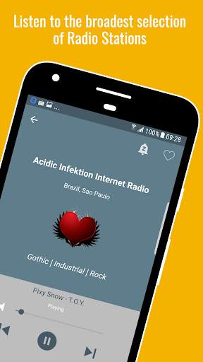 Radio Gothic - Gothic Music Radios Worldwide screenshot 2