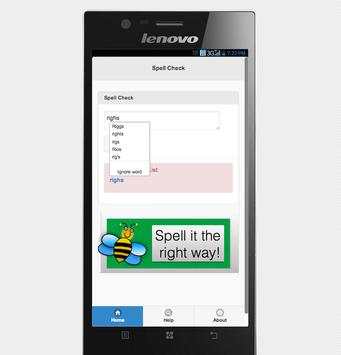 Spell Check screenshot 2