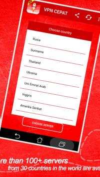 VPNCEPAT - Fast VPN Proxy - Free Unlimited screenshot 3