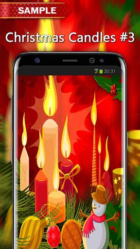 Christmas Candles Wallpapers screenshot 4