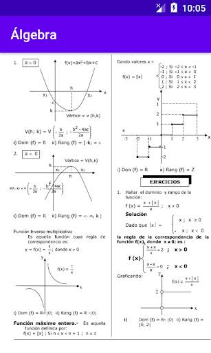 Álgebra Preuniversitario screenshot 8