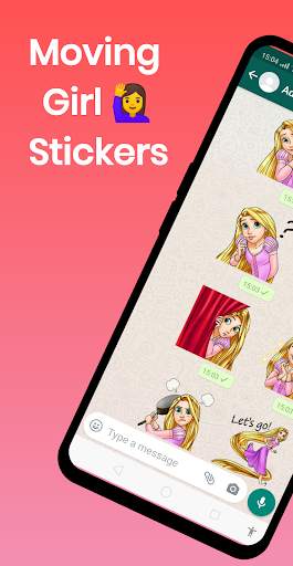 🥰 Moving Sticker - Animated Stickers for whatsapp screenshot 7