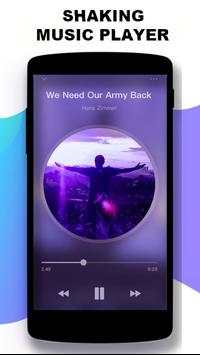 Shaking Music Player (Pro) 2018 screenshot 1